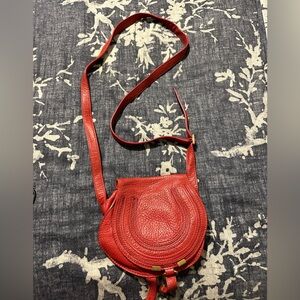 CHLOE Small Marcie Bag RED